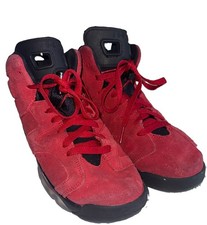 Nike Air Jordan 6 Retro Toro Bravo Youth Size 6Y Shoes Sneakers Red 384665-600