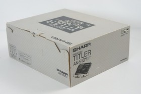 FAMICOM TITLER SHARP Console AN-510 -2P controller malfunction-Tested System 787