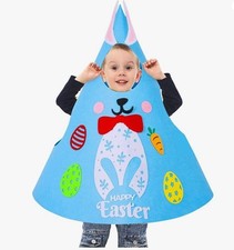 New Easter Egg Bunny Costume Toddler Blue Cute