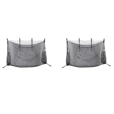 2X Borsa Portaoggetti Giocattoli Galleggiante Piscina, Organizzatore Galleggiante Piscina Appendere Rete per4373