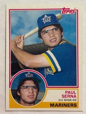 1983 Topps #492 Paul Serna Seattle Mariners