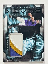 2024 Panini Black Football Devin Leary Futuristic Patch Mem /199 Ravens