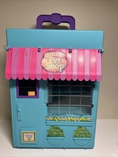 Juego delantero vintage Littlest Pet Shop Store estuche de transporte y accesorios 1992
