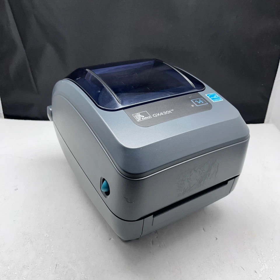 Zebra GX430t DT/TT  Label Printer GX43-102410-000 Ethernet USB 300dpi F1 - Image 2 of 4
