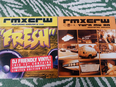 RMXCRW 2x12'' Vinyl Promo Mini Collection 10 Mixes Turn Me On Fresh Dancehall RMX
