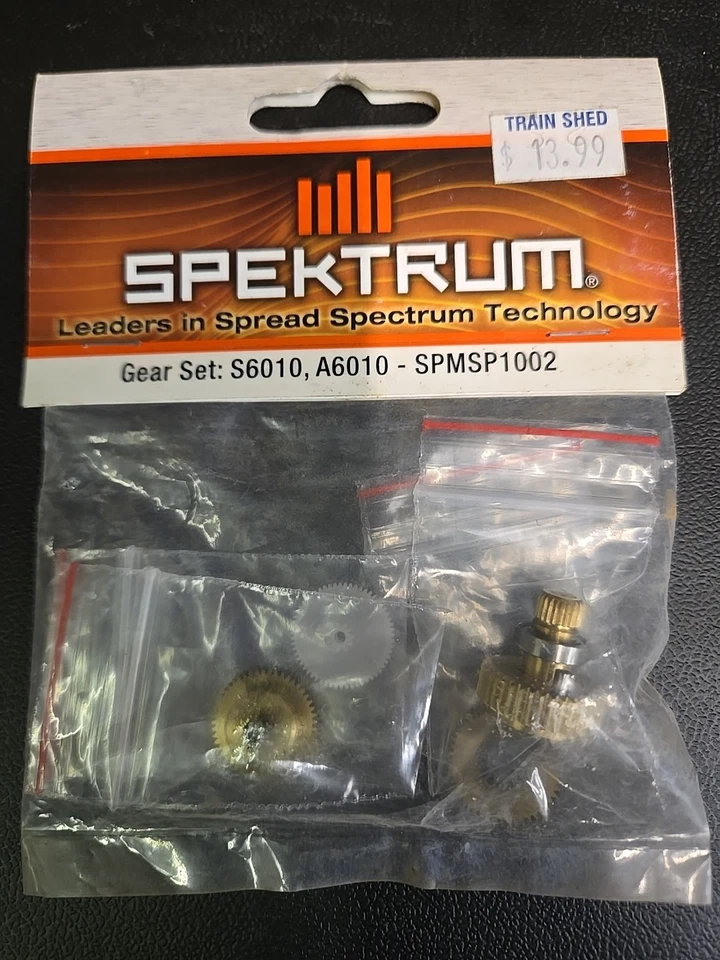 Spektrum Metal Servo Gear Set SPMSP1002 : S6010 / A6010 B128 - Image 3 of 3