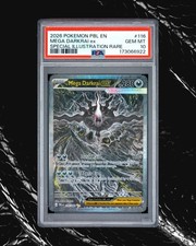2026 POKEMON PBL EN-PITCH BLACK SPECIAL ILLUSTRATION RARE MEGA DARKRAI EX PSA 10