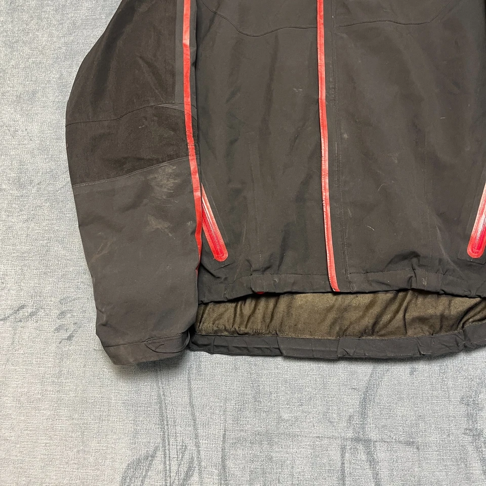 Chaqueta cortavientos Sunice Hurricane para hombre XL negra Gore Tex PacLite a prueba de viento Foto 3 de 4