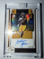 2021 Panini One - Day One Autographs Najee Harris #108 Bronze 33/49 (AU, RC)