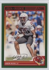2024 Score Rookies Green Jaden Hicks #362 1dl2