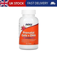 NOW Foods, Prenatal Gels + DHA, 180 Softgels