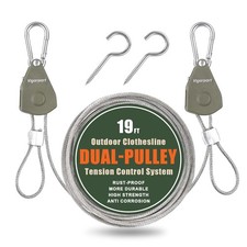 Outdoor Retractable Clothesline Portable Travel Clothes Line Wire Ropes with ...