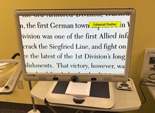 Used Merlin HD Elite Text to Speech Video Magnifier
