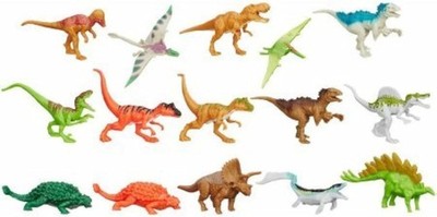 Jurassic Park World 15 Dinosaur 3'' Action Figures Bag Walmart Exclusive Hasbro