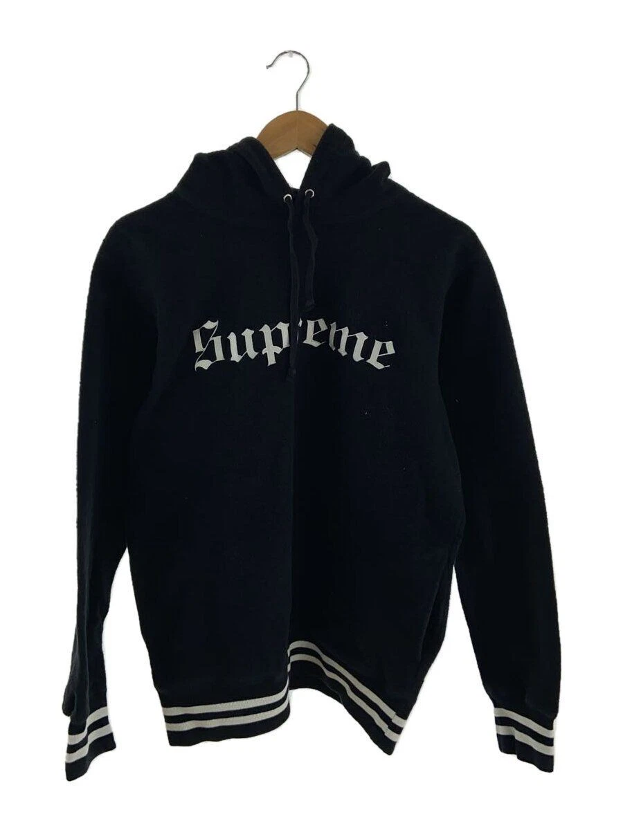 Sweat à capuche Supreme Hoodie 16AW polaire inversée M coton noir occasion