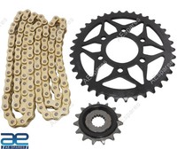 Ketten-Und Ritzel-Kit FüR Royal Enfield Himalayan 411 Scram 411 888492 Aes