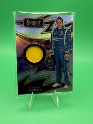 2025 Select Racing Michael McDowell Sparks Relic #S-MMD Silver