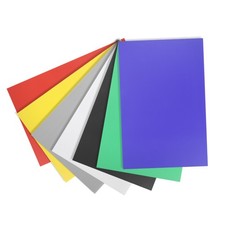Corrugated Plastic Sheets 3mm Blank Yard Lawn Signs 8 Inch x 12 Inch,7pcs