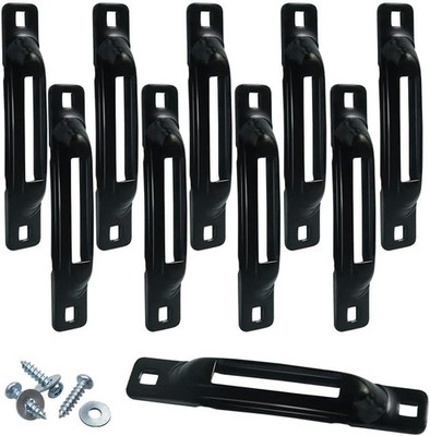 10pcs E-Track Single Slot Tie Downs E-Track Single Strap Tie Down Anchors Used..