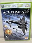 Ace Combat 6: Fires of Liberation (Microsoft Xbox 360, 2007) No Manual Tested