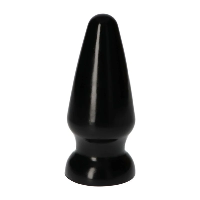 Plug anale maxi dilatatore butt dildo liscio grande fallo morbido con ventosa - Immagine 4 di 4