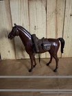 Vintage Marx Johnny West Brown Thunderbolt With Brown Tack Best Of The West !!!!