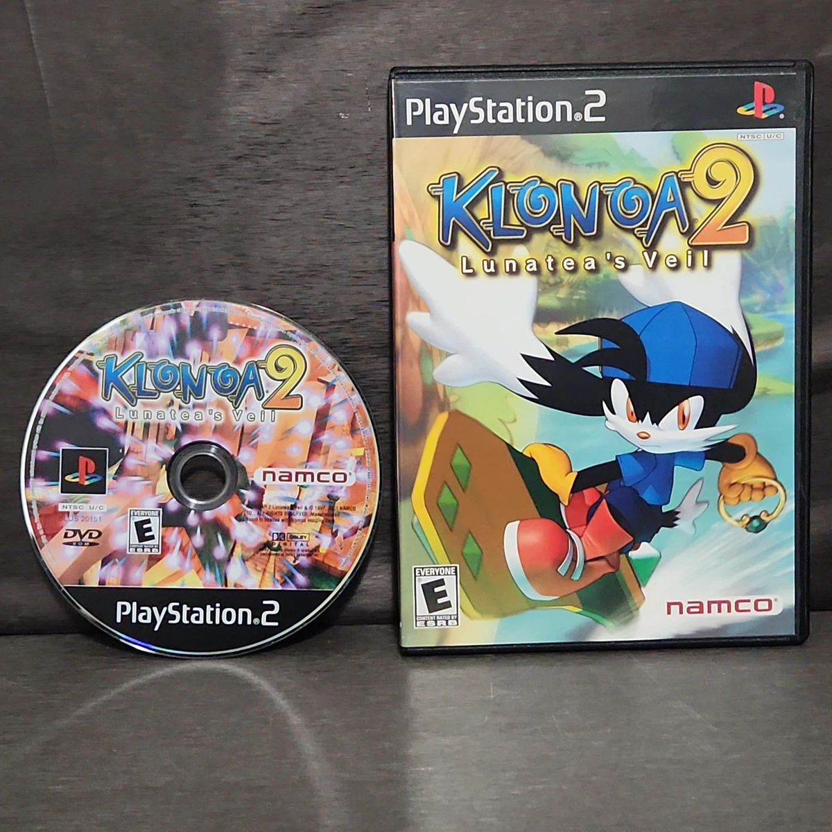Klonoa 2: Lunatea’s Veil – PS2 – Version Loose PAL – Comme Neuf