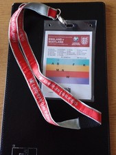 FIFA World Cup 2018 Qualifier. England v Scotland Lanyard.