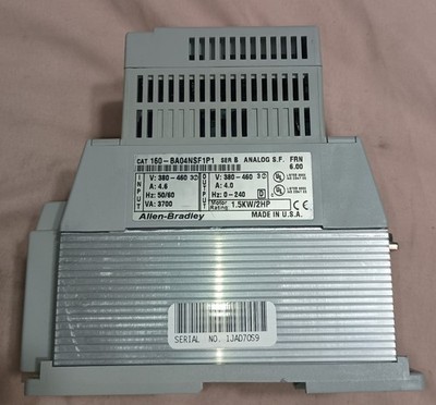 Allen-Bradley - 160-BA04NSF1P1 - Analog Speed Controller - 2HP - Used -*TESTED*