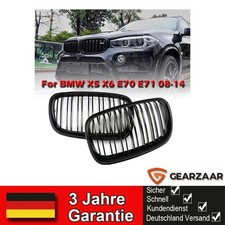 Grill Sport Kühlergrill Passend für BMW X5 E70 X6 E71 E72 Sport Performance