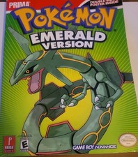 Nintendo POKEMON EMERALD 2005 PRIMA Official Game Guide, No Poster