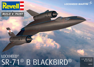 Revell 03751 Lockheed SR-71B Blackbird in 1:48 Bausatz Neu + OVP