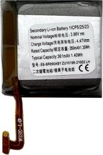 New Upgrade EB BR890ABY Battery for Samsung Galaxy Watch 4 44mm SM R870 R875