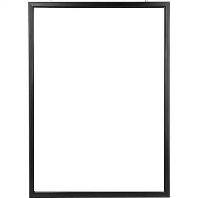 VEVOR 47x33” LED Movie Poster Frame Slim Snap Light Box for Display, Black