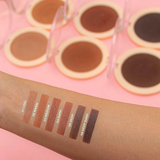 MAKEUP REVOLUTION Revolution Mega Bronzer 02 - Warm, Multicolor Color, 15 g - Image 2 of 4