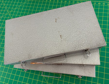 Lot of 3 Brumberger Metal Slide File Cases - Holds 150 Slides Each