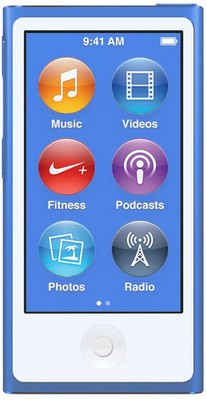Apple iPod nano 7th Generation Mid 2015 Blue (16GB) for sale