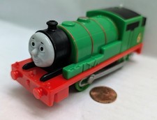 Thomas  Friends.Trackmaster.PERCY.Motorized Engine.2013.train tank.green