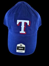 Texas Rangers MLB Fan Favorite Baseball Cap Adjustable Hat Blue