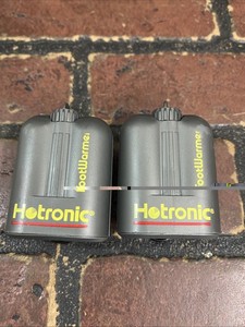 Hotronic Footwarmer Ski Boot Battery Power Plus 2 Pack Gray Charger Not Included