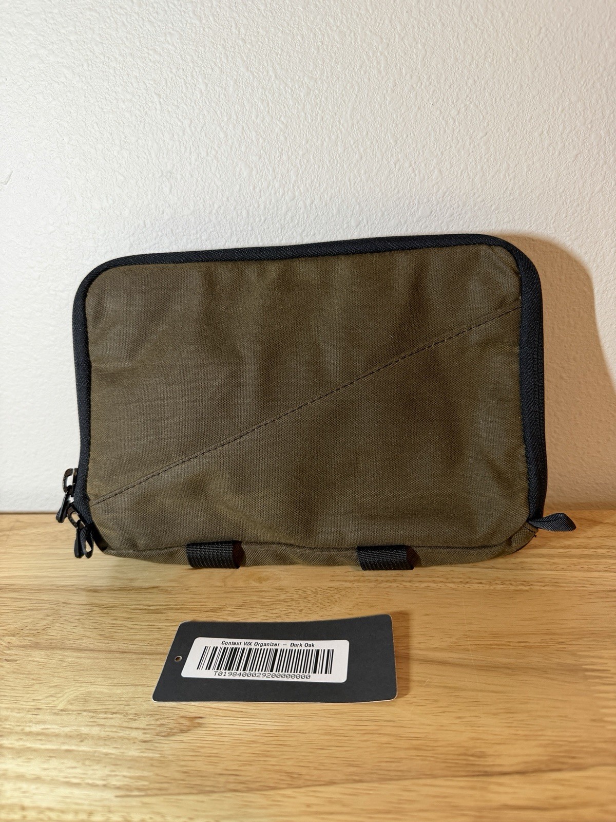 Triple Aught Design TAD Context Organizer - WX / Waxed Canvas / Dark Oak