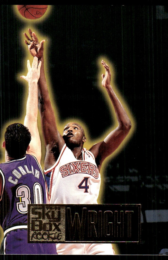Sharone Wright 1994-95 SkyBox Premium #269 76ers FREE SHIPPING StackedPacks