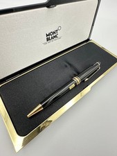 Excellent MONTBLANC Meisterstuck Black Ballpoint Pen Box Included