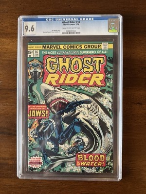 Ghost Rider #16 cgc 9.6 (Marvel Comics February 1976)