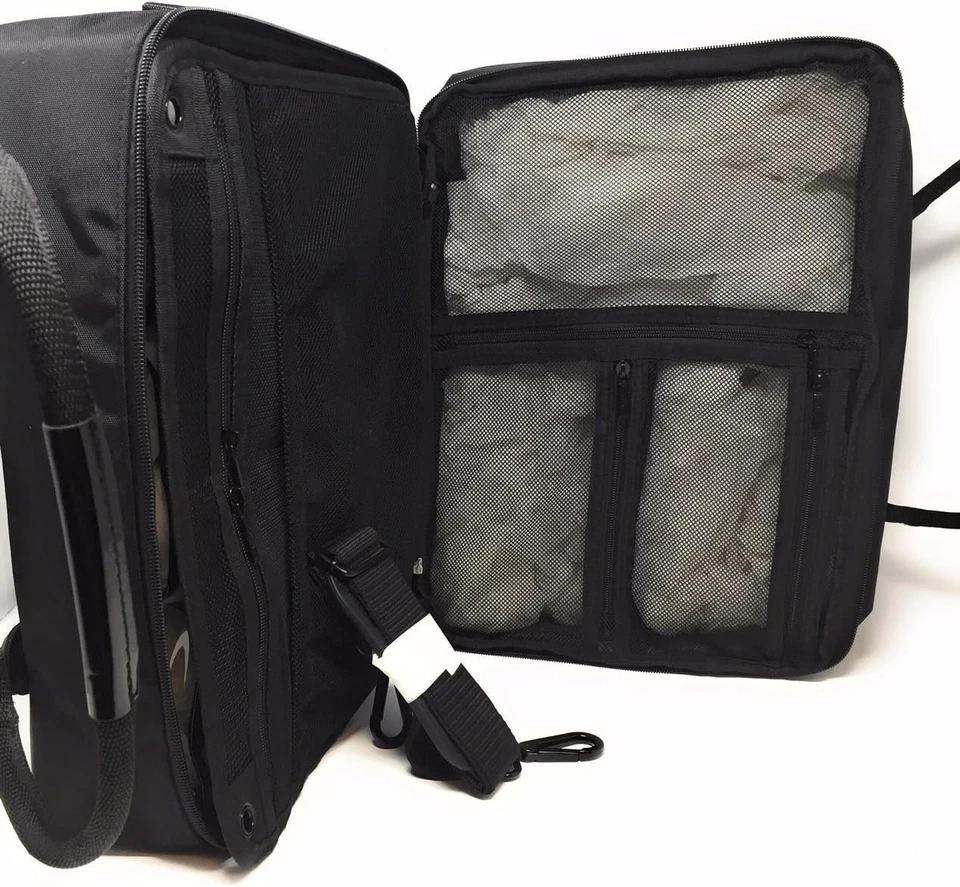 Estuche de Maquillaje de Viaje MAC XL Nuevo con Etiquetas y Correa Negra Foto 2 de 4