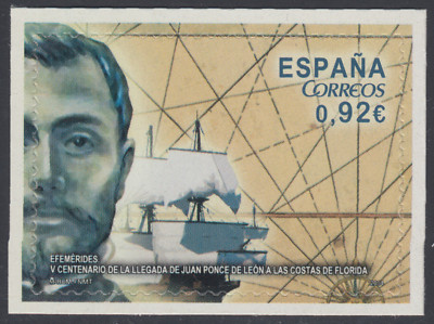 SPAGNA (2014) NUOVO MNH SPANIEN ESPAGNE EDIFIL 4848 PONCE DE LEON FLORIDA