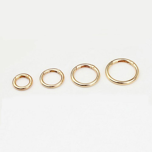 100x Round Open Spring Ring for Adjustment Strap Bags Hardware Accessory Quality - Picture 13 of 15