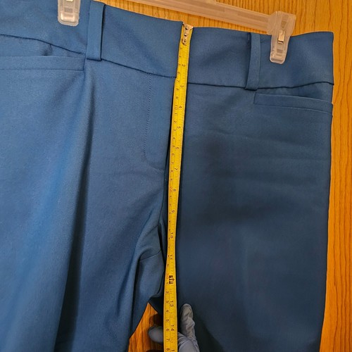 New York & Company Blue Woman Dress Pants w/ Pockets 12 Style 0190 - Fast Ship - Picture 14 of 14