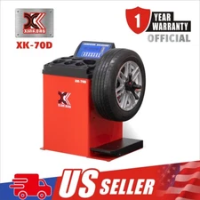 XK 70D Wheel Balancer Tire Balancers Machine Heavy Duty Auto Measurement Tools