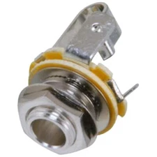 REAN NYS229 1/4" Female TS / Mono Panel Mount Jack (#11 Style Jack)